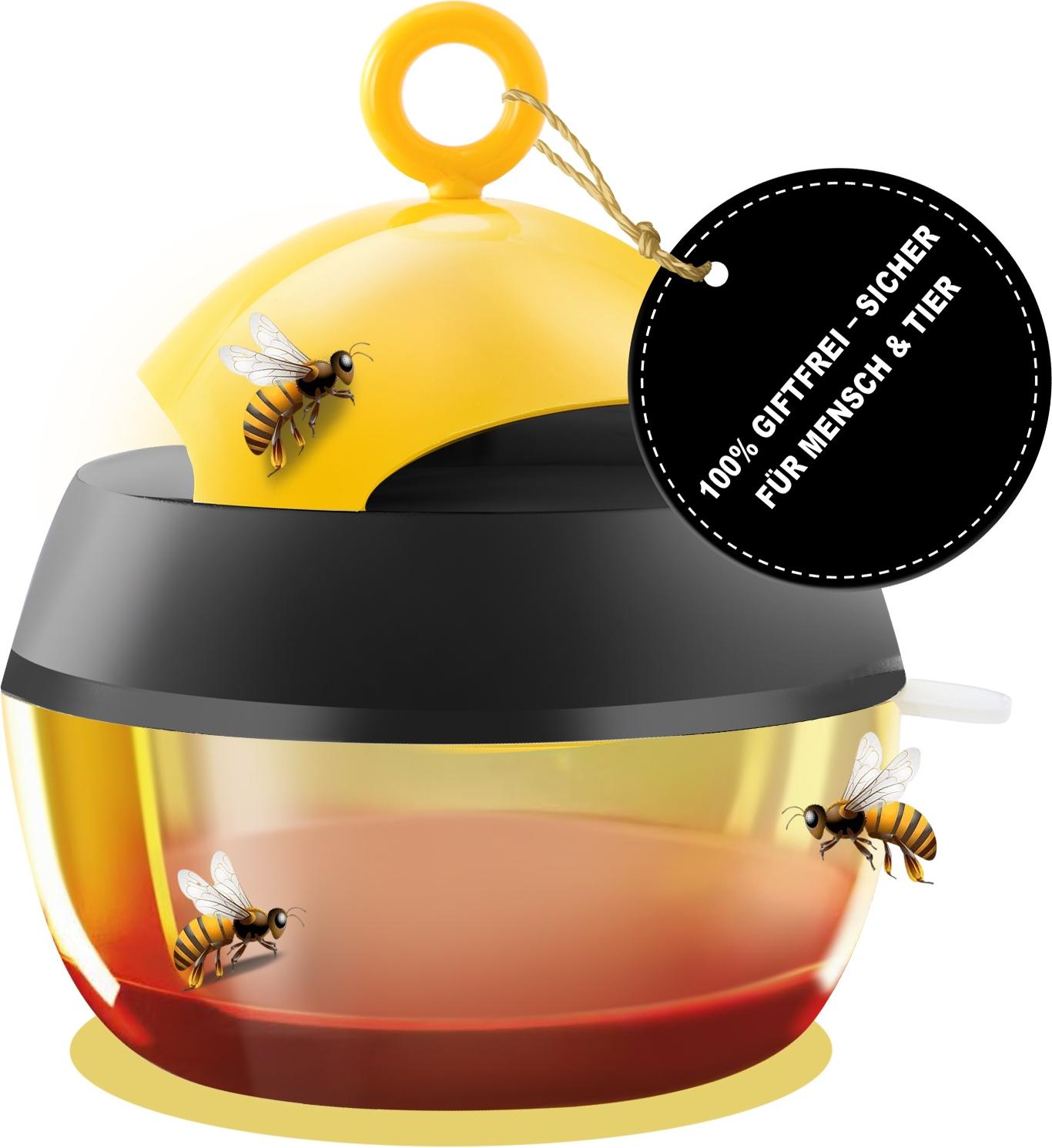 Wespenfalle Insektenfalle Fliegenfalle Tisch Haus & Garten Wespenabwehr Qivee® Q35