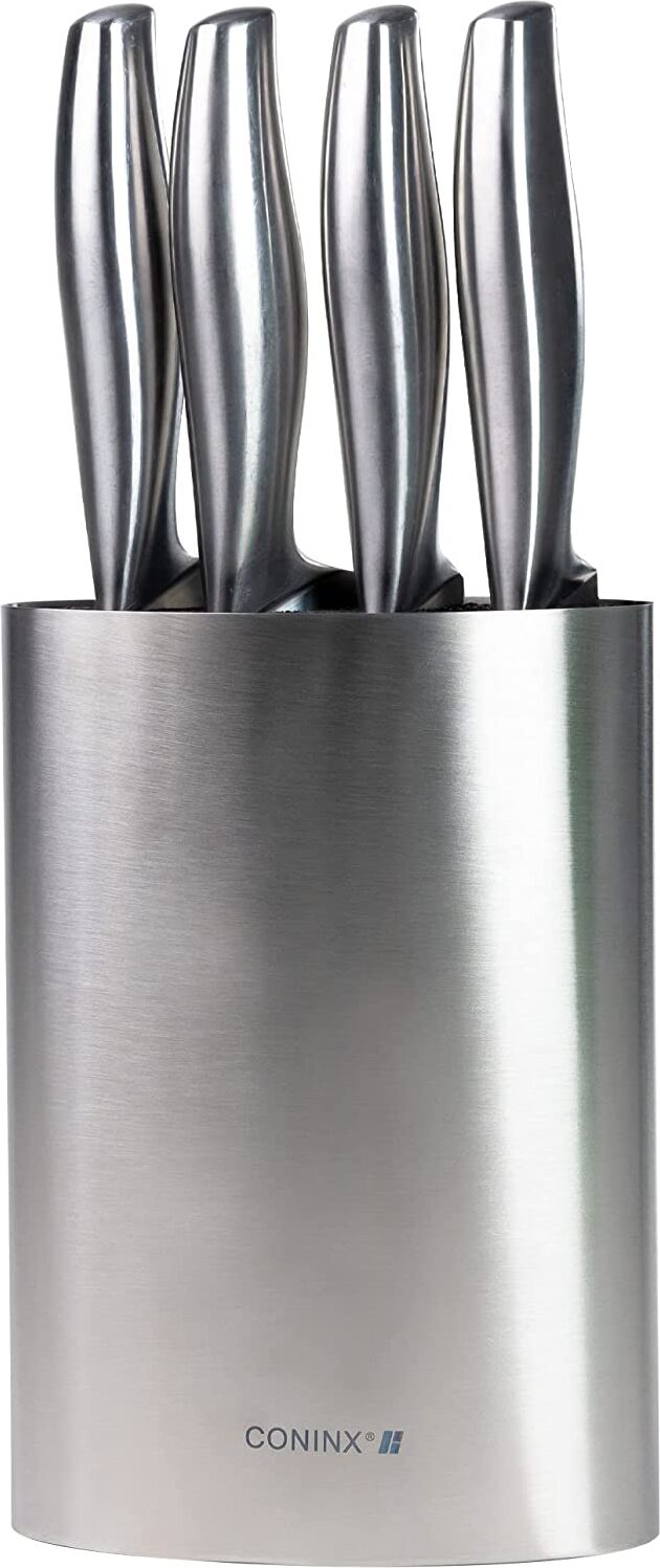 Messerblock ohne Messer CONINX Saporo - Edelstahl - Messerhalter ohne Messer 240066