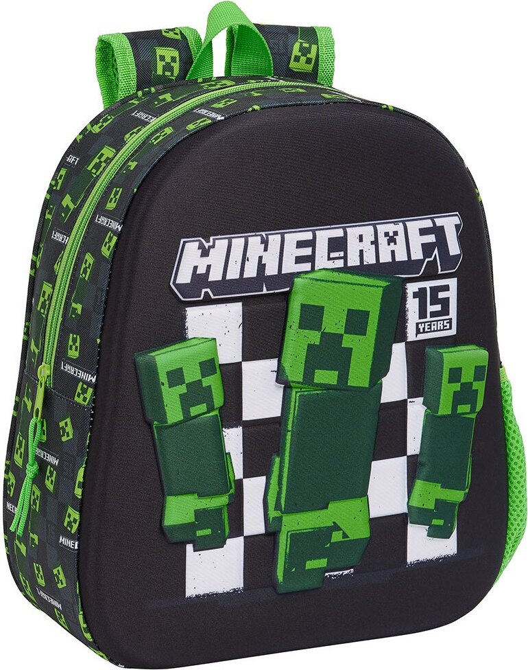 Safta 3d Minecraft Rucksack Grün Grün One | Kaufland.de