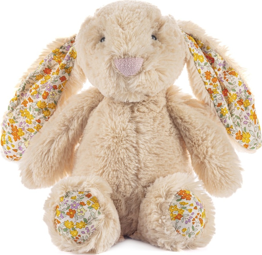 Miś Gustaw Gustaw Groß Kaninchen CLEO (Beige, 25cm) - Plüsch Kuscheltier, Plüschkaninchen - XXL Kaninchen Tier, Plüsch Mega Gross Kaninchen Plüschtier Kinder