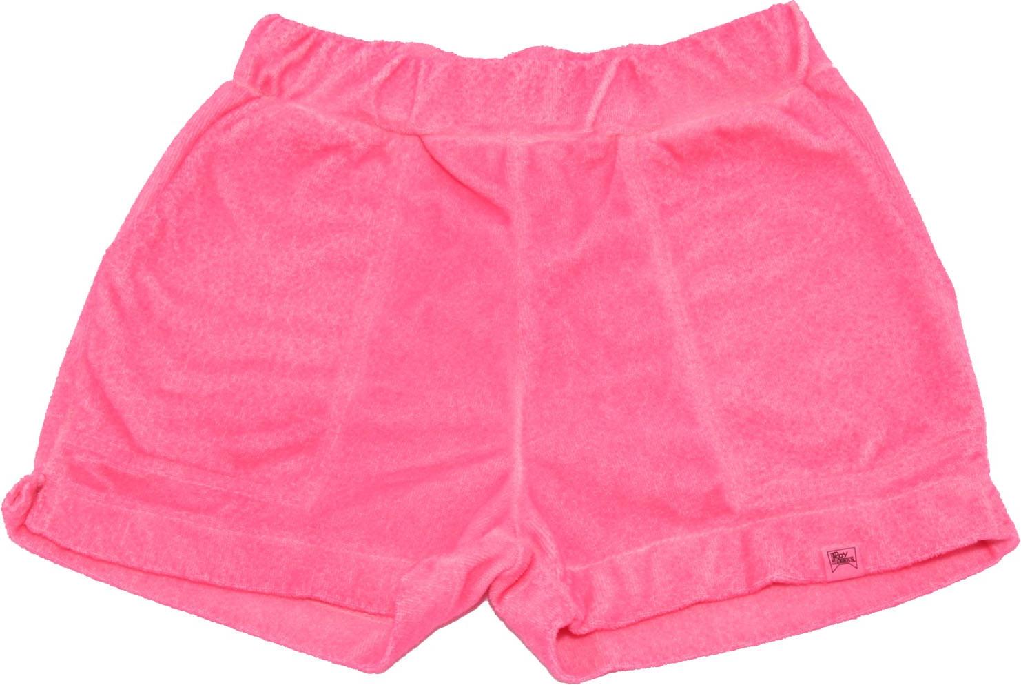 ROY ROGER'S 5690AB GIRL ROY ROGERS fuchsia fluo delave terry short kid bermuda shorts