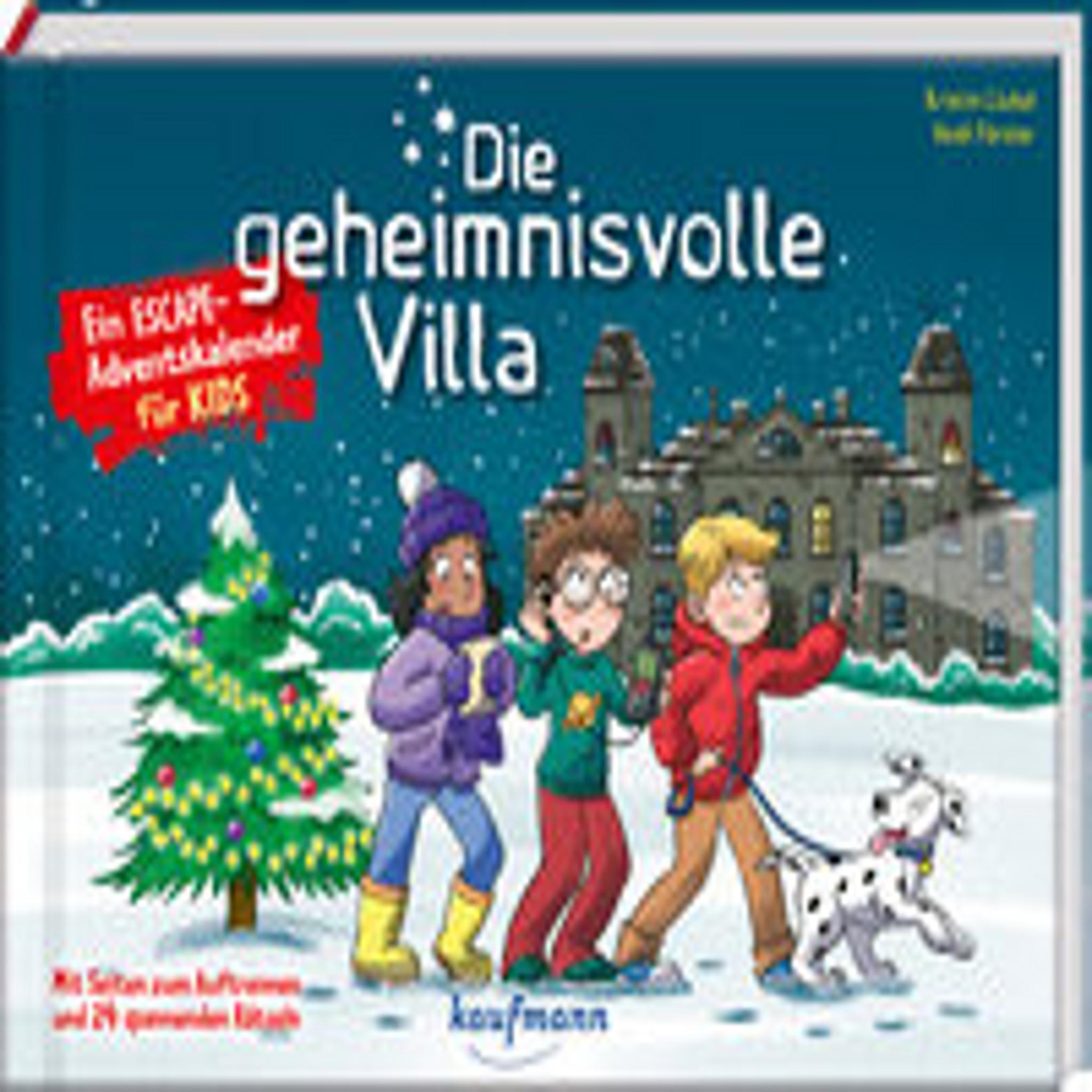 Tajomná vila - únikový adventný kalendár pre deti