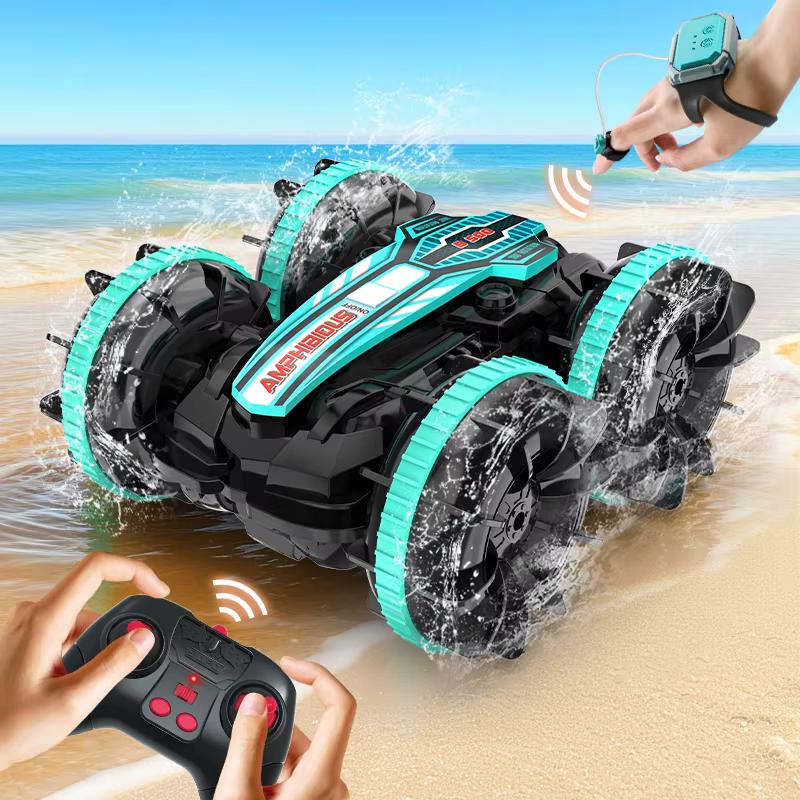 JJRC B500 Amphibien RC-Fahrzeug ferngesteuert 360 Grad Rolle Land und Wasser