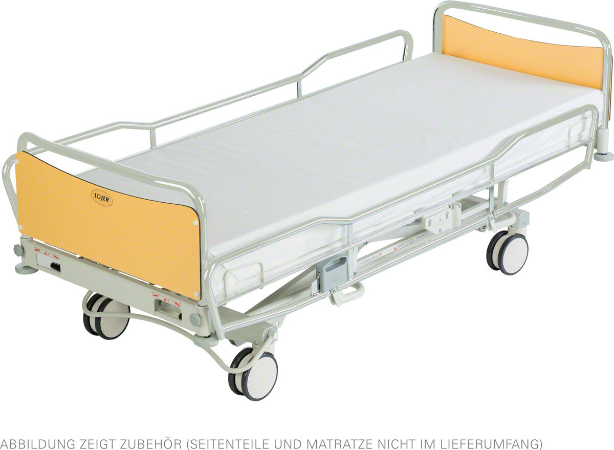 Lojer Krankenhausbett ScanAfia XS 490, Trendelenburg, RAL 9010 6551517