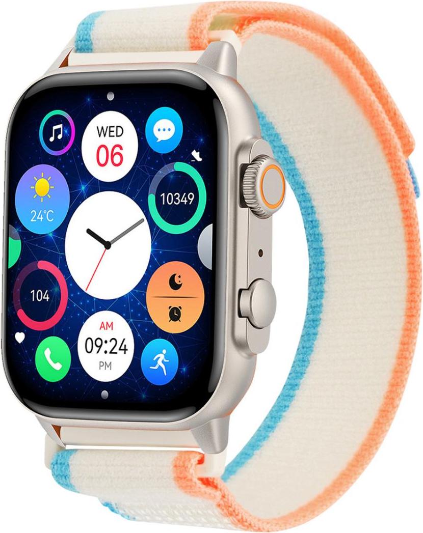 Trevi T-FIT 430 A, 4,95 cm (1.95"), AMOLED, Dotyková obrazovka, 220 g