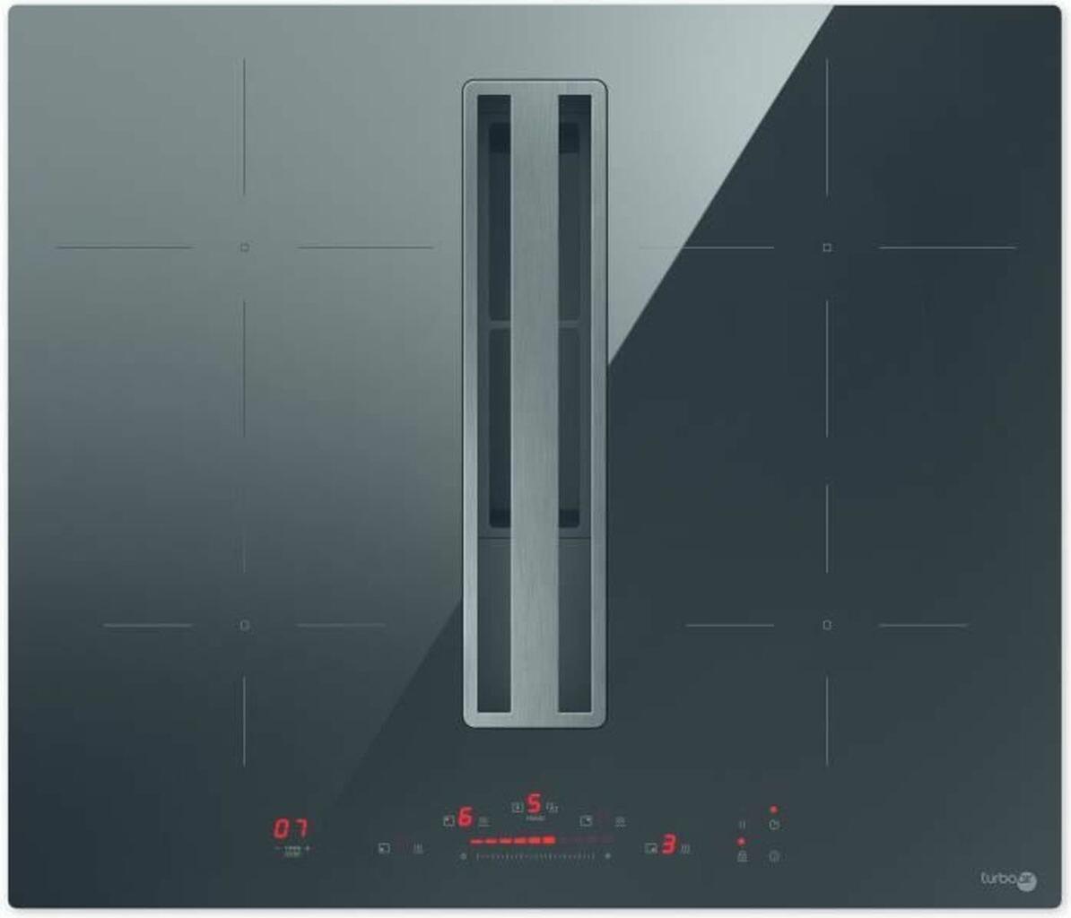 Turboair Impulso, Čierna, Vstavaný, 60 cm, Indukčná varná doska so zónami, Sklokeramická, 4 zone(s)