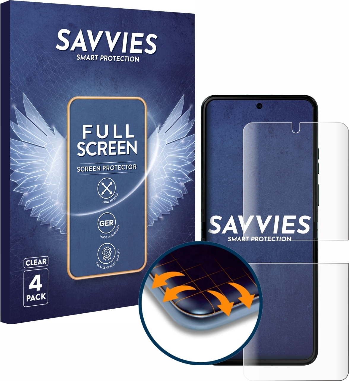 6x Pellicola per Blackview BV9000 Pro Protettiva Protezione Schermo