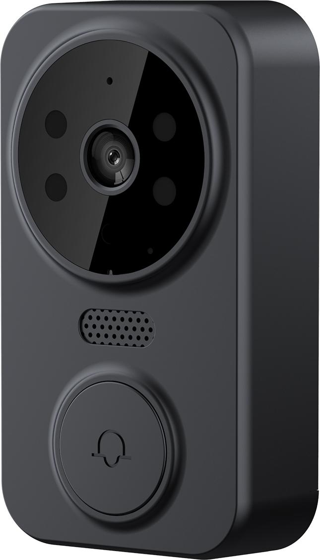 Cocosity Smart Video Türklingel Wireless HD Kamera PIR Bewegungserkennung IR Alarm Sicherheitstürklingel Wi-Fi Gegensprechanlage für Haus Wohnung APP: ulooka