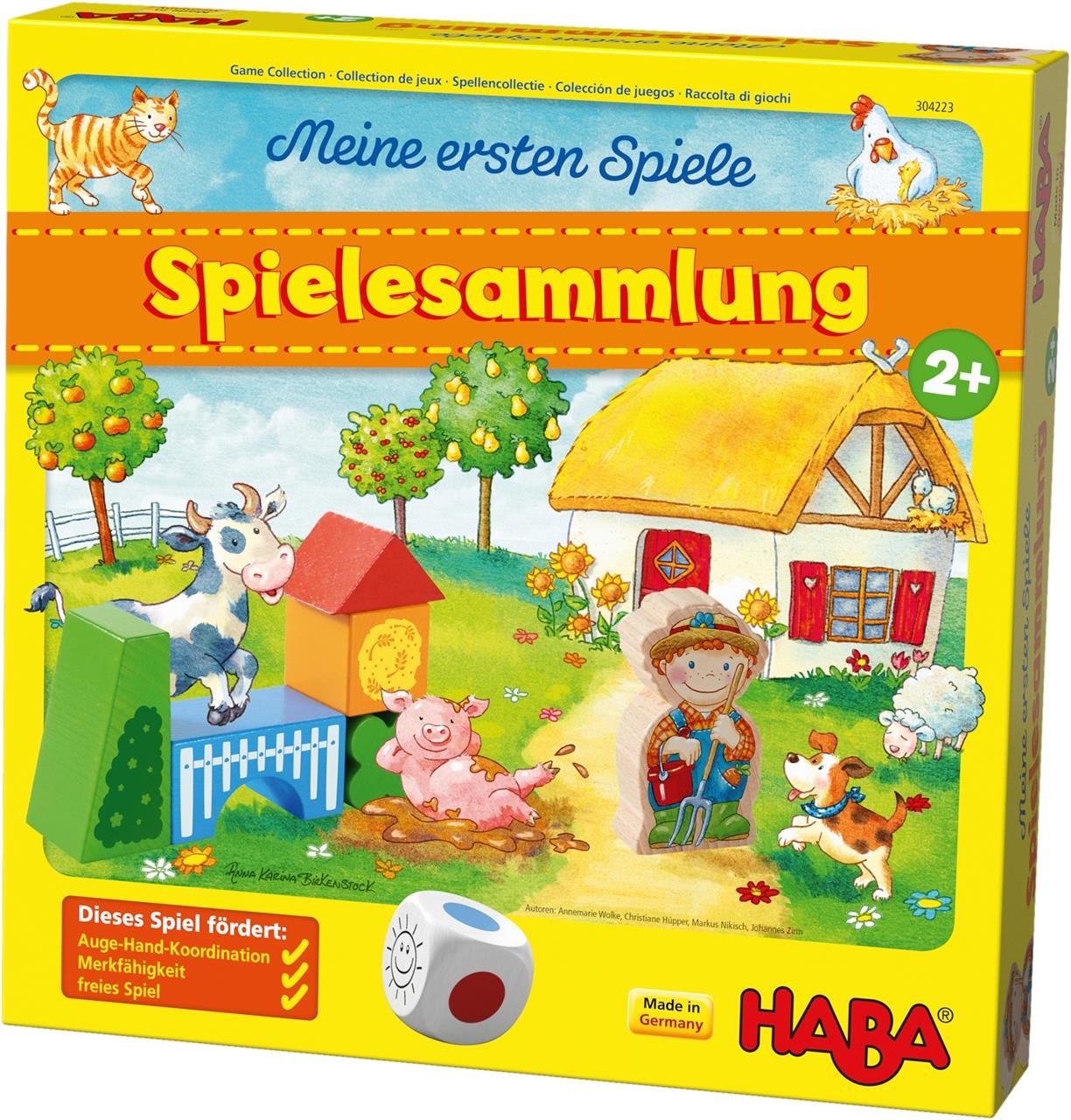 HABA Meine ersten Spiele Kling-Klang-Wald Würfelspiel Kinderspiel Spiele 4665 