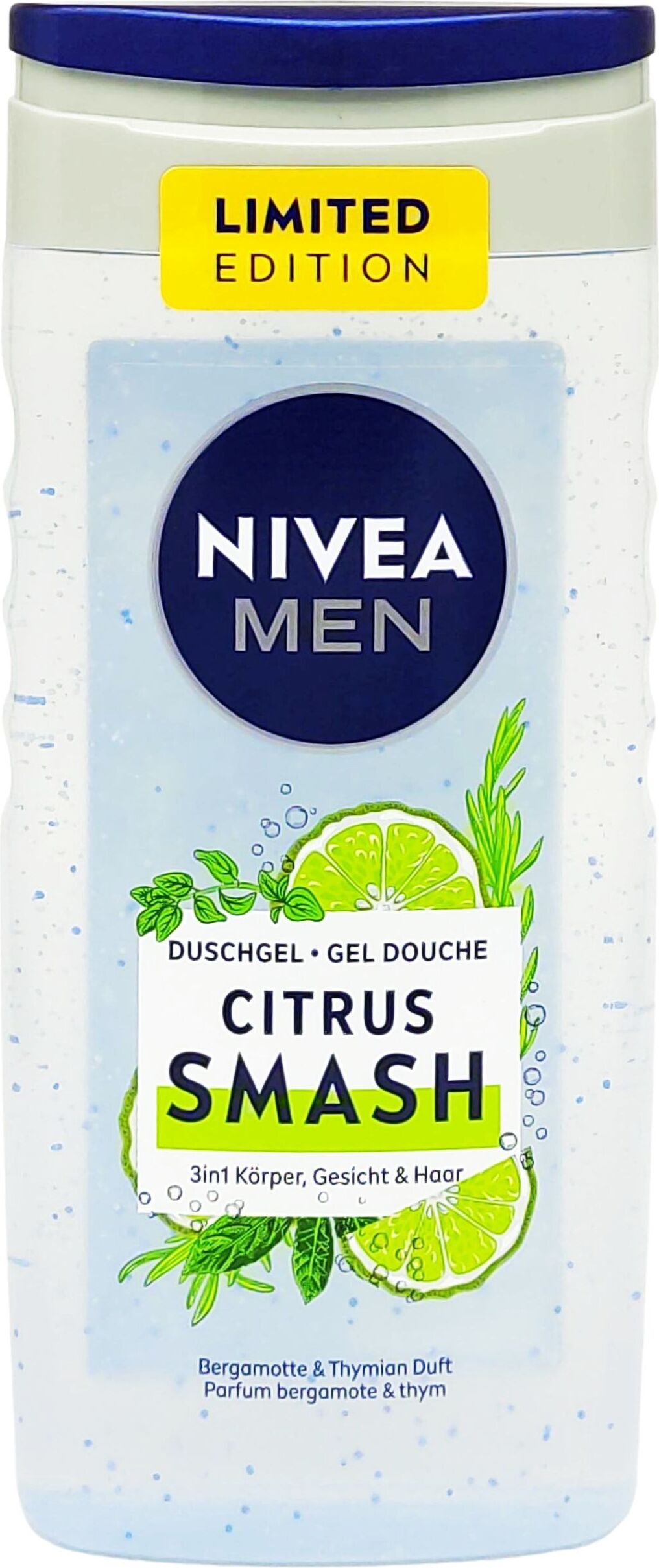 Nivea Men Duschgel Sensitive 3in1 – Für Empfindliche Haut, Mit Bambus-Extrakt