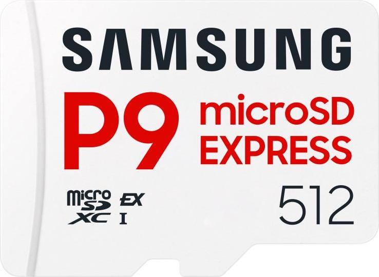 Speicherkarte Samsung micro SD Express 512 GB P9 MB-MK512T/WW