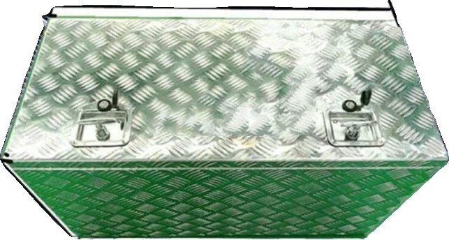 Hliníkový box na náradie, bezpečný systém T-Lock, konštrukcia odolná voči poveternostným vplyvom, odolný dizajn