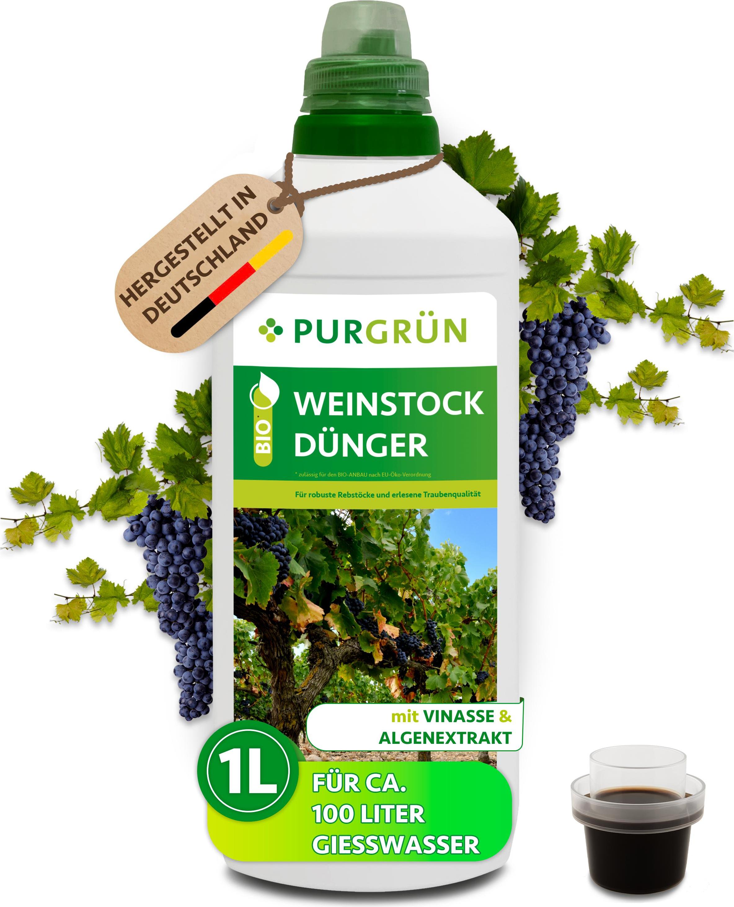 Purgrün -Weinstock-Dünger 1 Liter, 80522-85