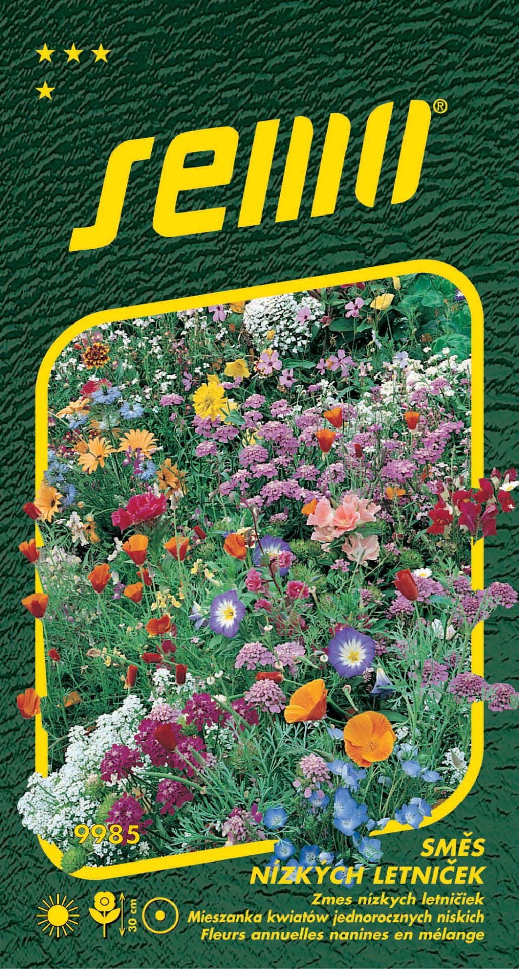 Semo Saatgut Mischung aus niedrigen einjährigen Pflanzen 3g ZCS0499852