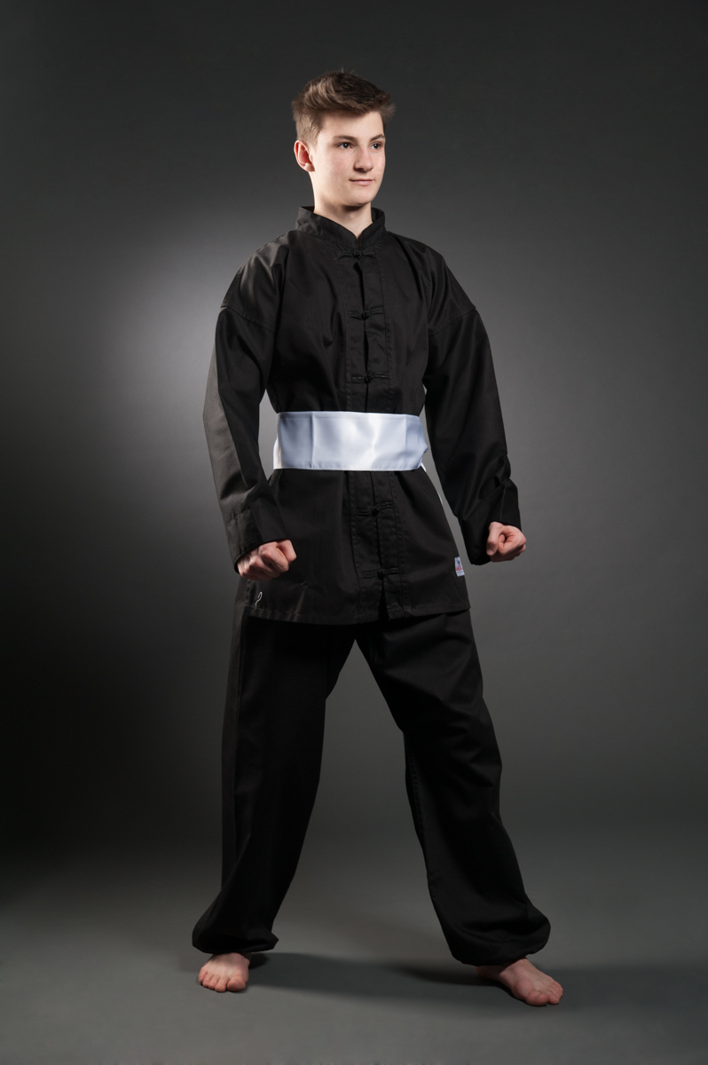 Orkansports Orkan Kung Fu Anzug schwarz 180 111403180