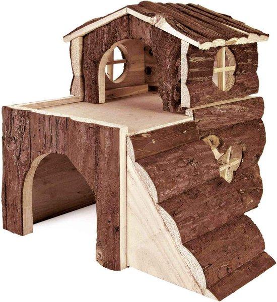 OEM Haus für kleine Nagetiere, Holz, braun, 31 x 28 x 29 cm 2026