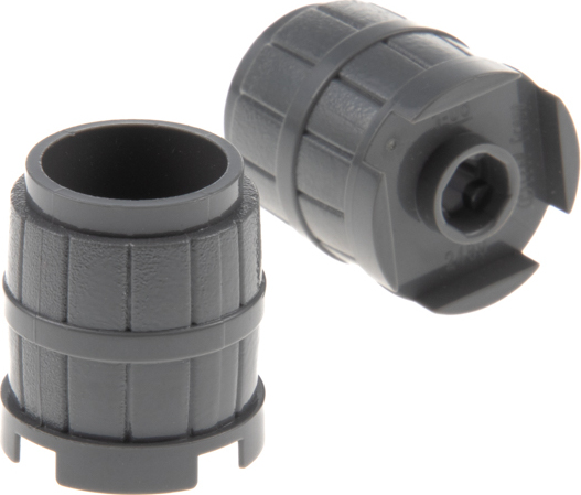 2x Lego barel 2x2x2 nový-tmavosivý barel malý Star Wars 4218730 26170 2489