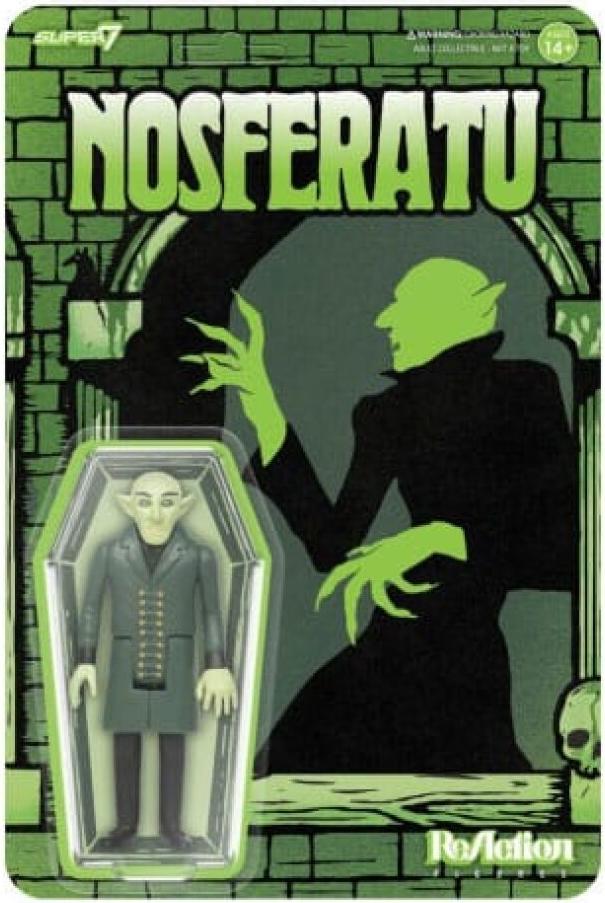Super7 Nosferatu ReAction Actionfigur Nosferatu (Film Poster) 10 cm 450