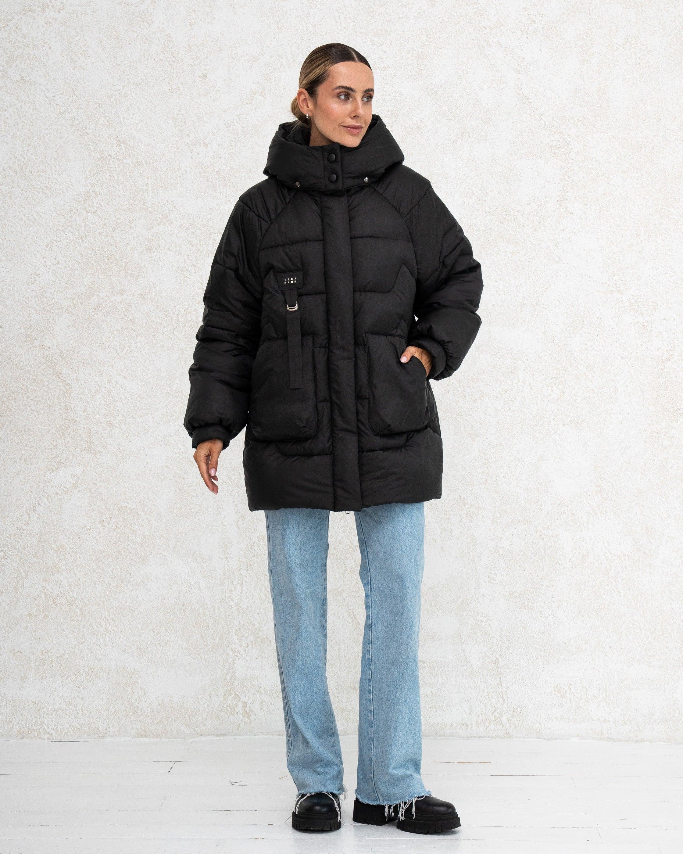 Damen-Winterjacke mit Kunstdaunen 0475 - M Schwarz A.G.