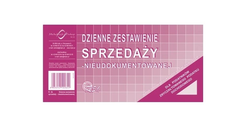Michalczyk i Prokop Tägliches Verkaufset (Unfertig) 1/3 A4 R05-N R05-H