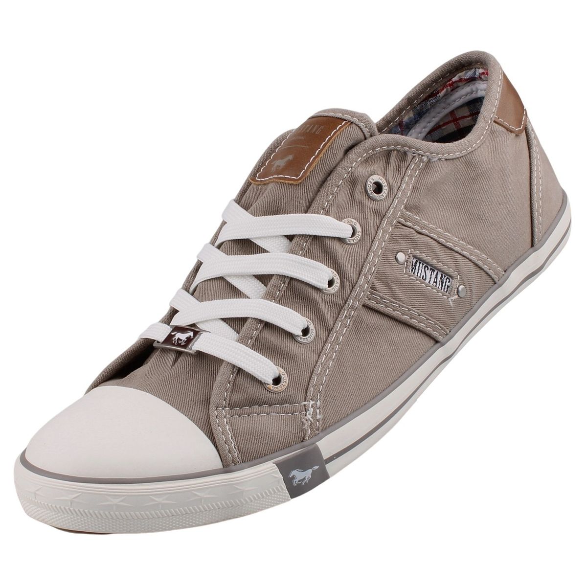Mustang Sneaker low - gruen grau/grün Mustang Sneaker low - gruen grau/grün