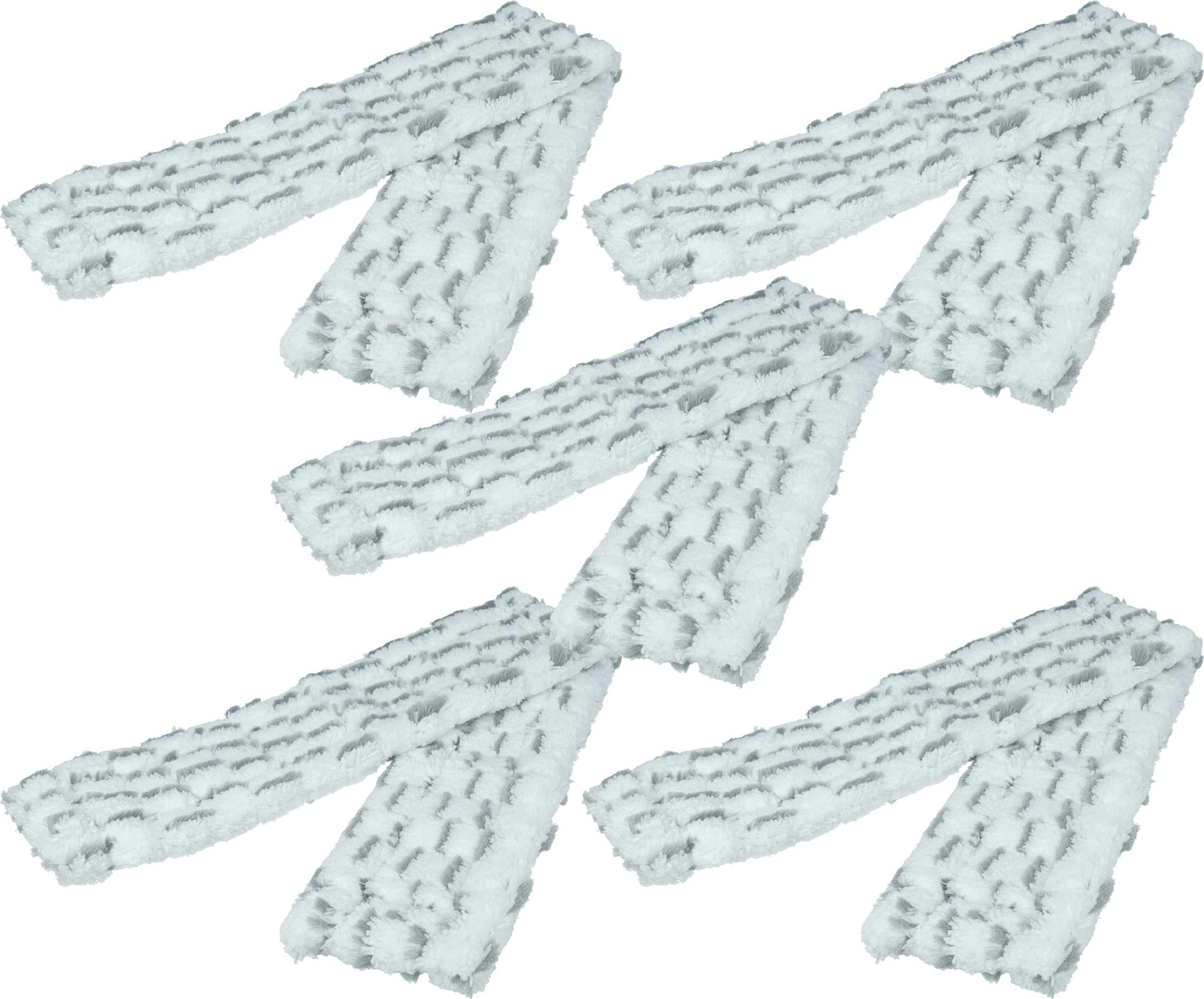 vhbw 10x Ersatzbezug kompatibel mit Kärcher WV 75 Plus, WV Classic Einwascher, Fensterreiniger 182861409-3