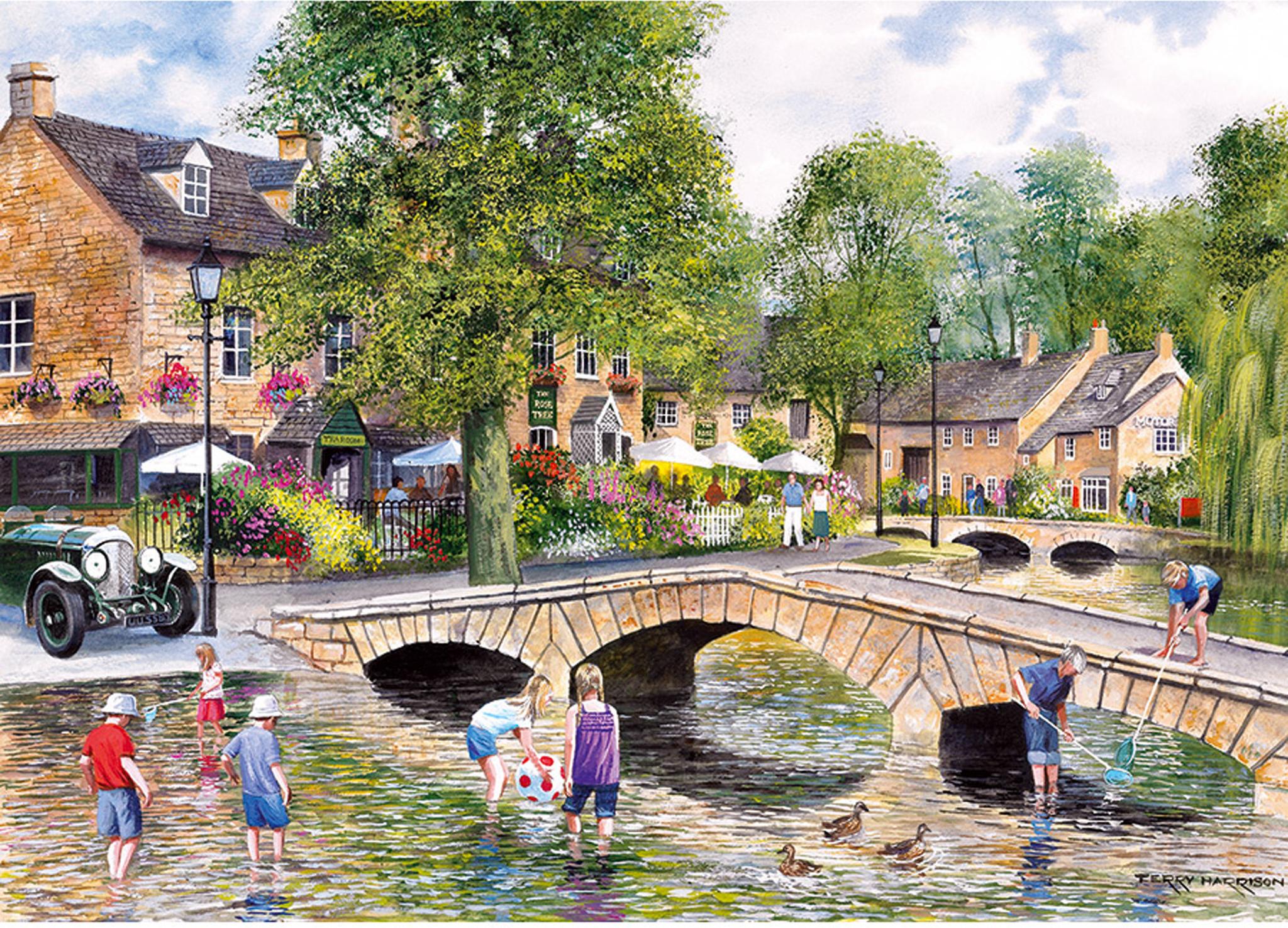 Gibsons Puzzle - 1000 Teile - Bourton-on-the-Water Gloucestershire Puzzle 16072
