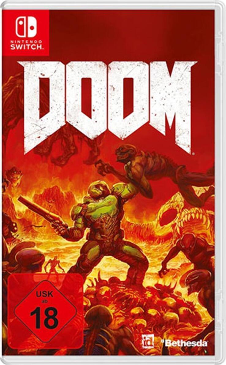 Nintendo Switch Doom – Actionspiel mit Mehrspielermodus 2521840