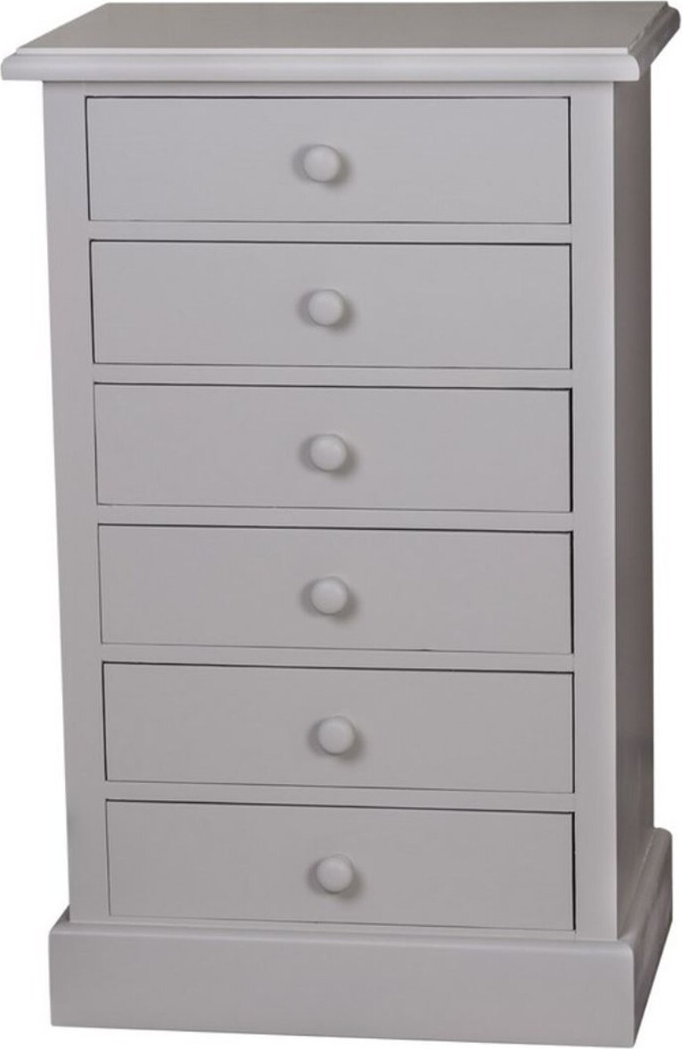 Casa Padrino Landhausstil Kommode Grau 60 x 41 x H. 97 cm - Landhausstil Möbel NEW-21282