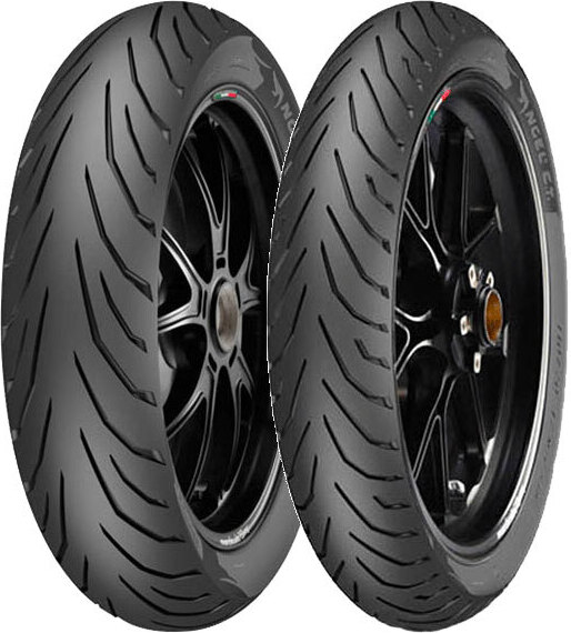 Pár pneumatík PIRELLI 110/70-17 54S ANGEL CITY + 80/90-17 44S ANGEL CITY CT