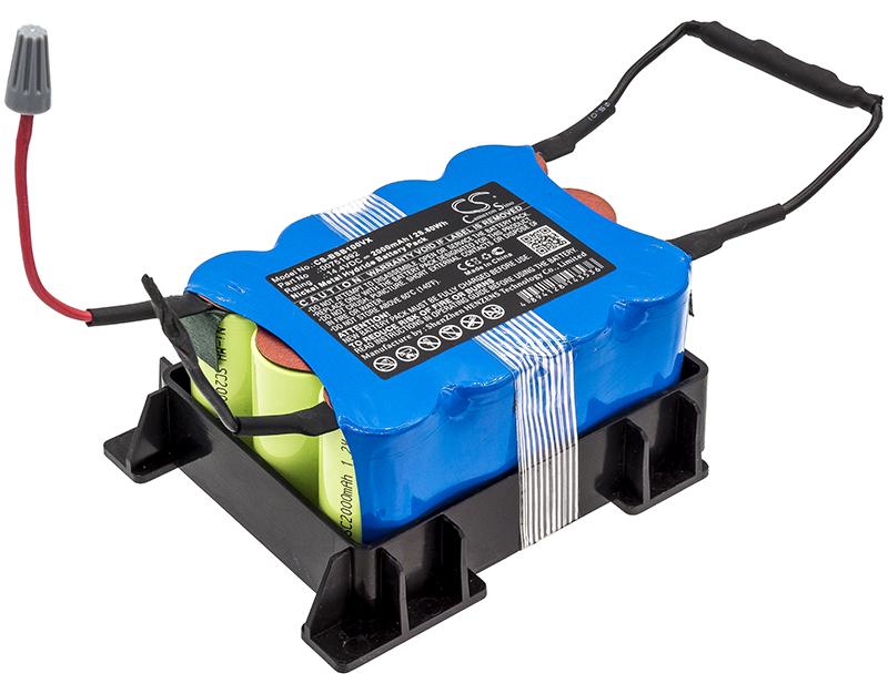 TECHTEK Akku Kompatibel mit [Bosch] BBHMOVE1/01, BBHMOVE1/03, BBHMOVE101, BBHMOVE103, BBHMOVE1AU/03, BBHMOVE1AU03, BBHMOVE1N/01, BBHMOVE1N01, BBHMOVE