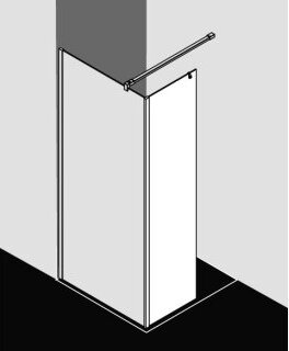 Kermi XBFFW05020VUK Festfeld Walk-In XB FFW 0500x