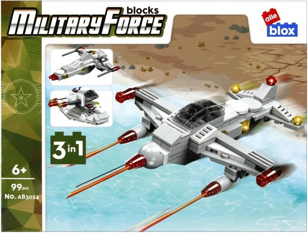 ALLEBLOX ALLEBOX Militärische Bauklötze