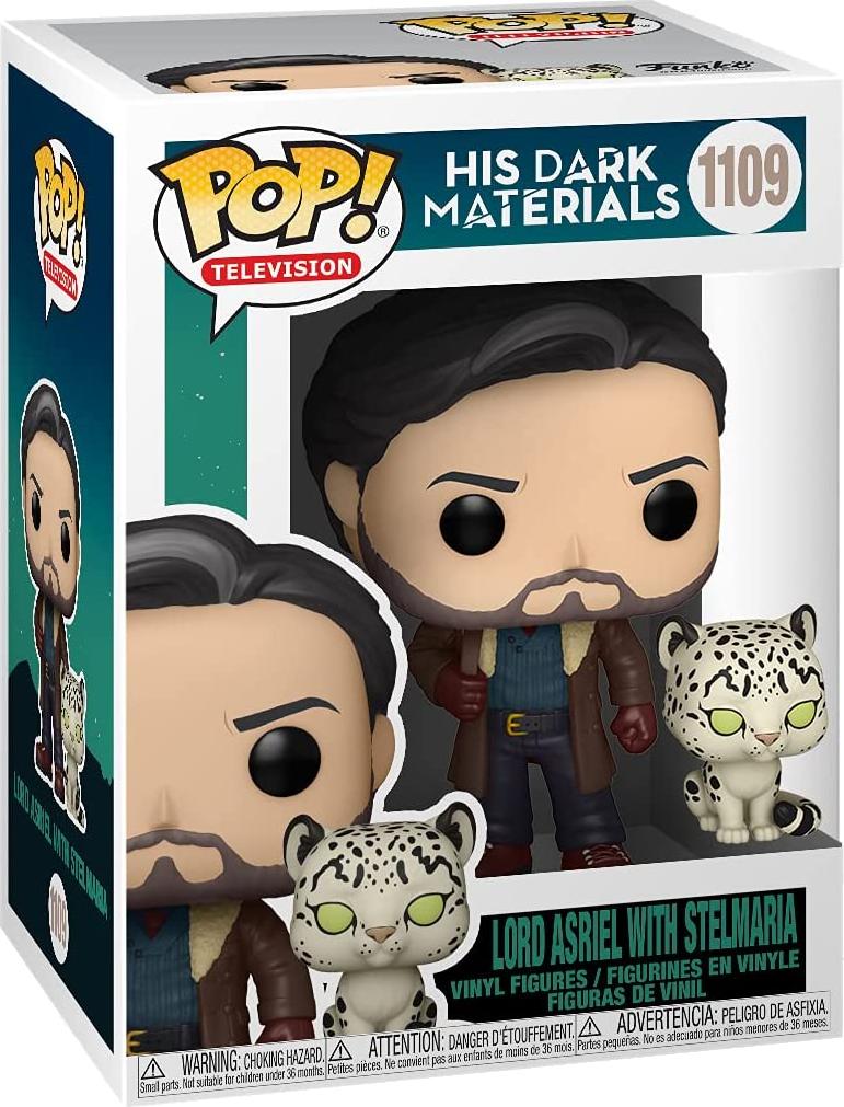 His Dark Materials - Lord Asriel with Stelmaria 1109 - Funko Pop! - Vinyl Figur 55223