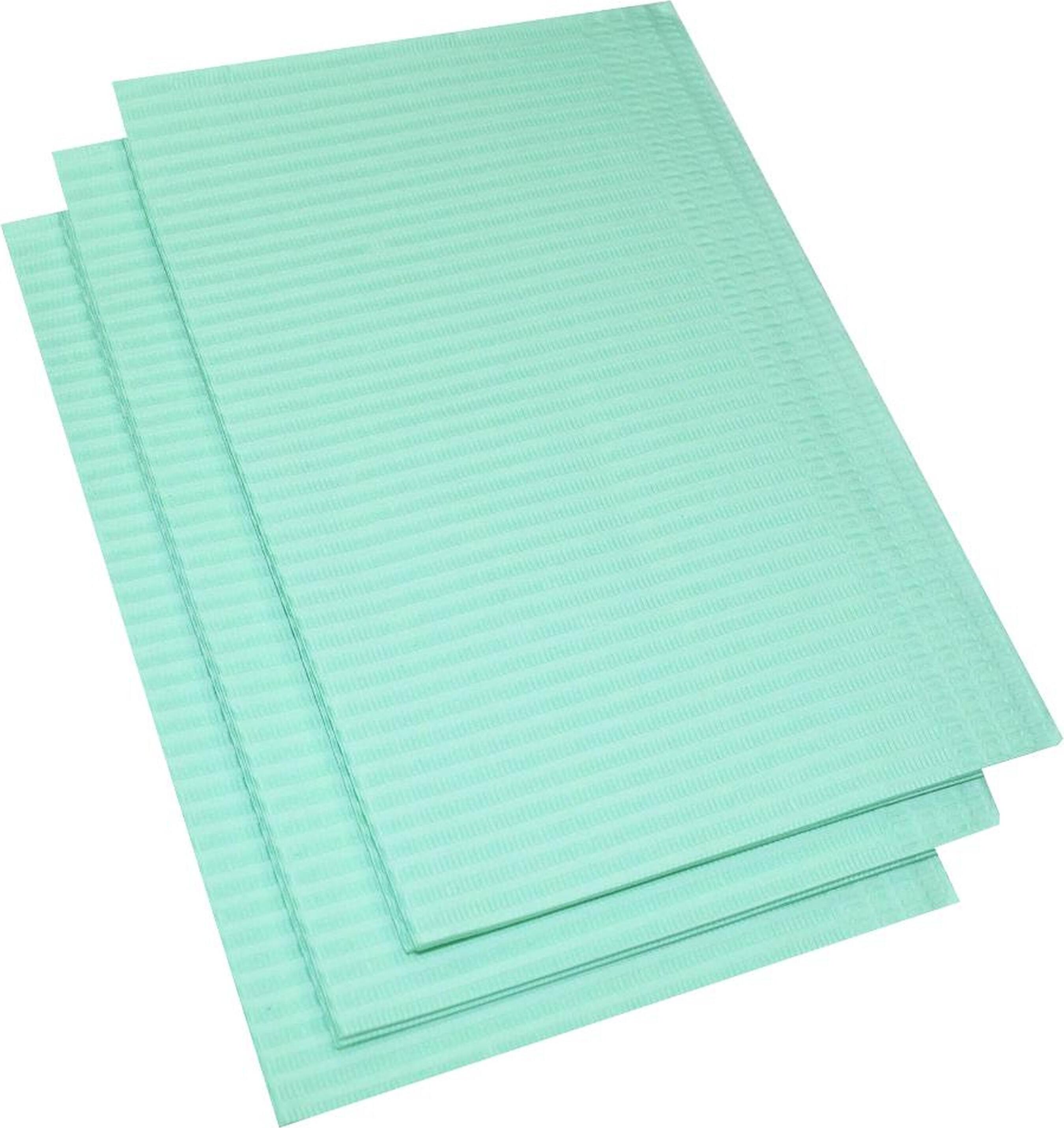 RAUE 500 Nitras Patientenservietten | 33 x 45 cm | Servietten | grün 007022