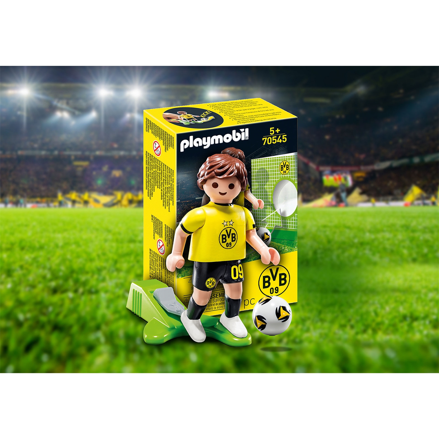 Playmobil BVB 70545 70547 Neu & OVP Fussball Werbefigur Borussia Dortmund