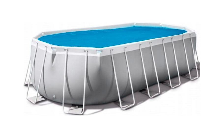 WARMER BH85804 Solarthermische Abdeckung für Bestway Oval Pool 610x366cm