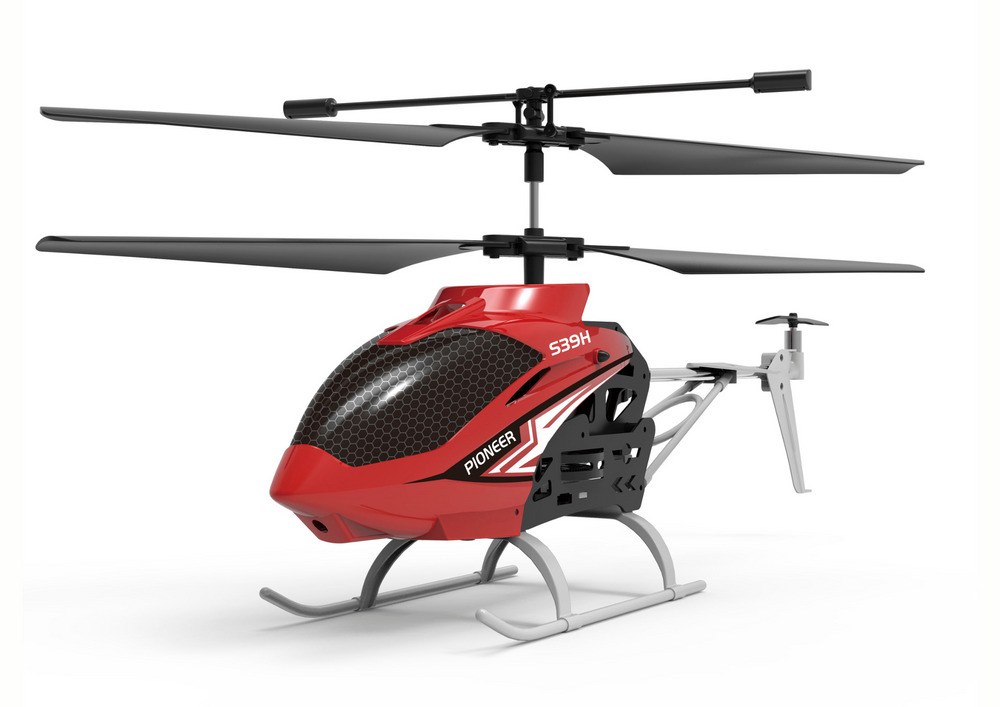 Lean Toys Syma S39H Ferngesteuerter Hubschrauber Rot