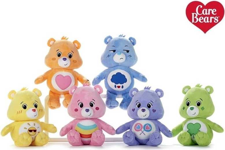 Jonotoys Pflegebären 6 sortiert 21 cm groß