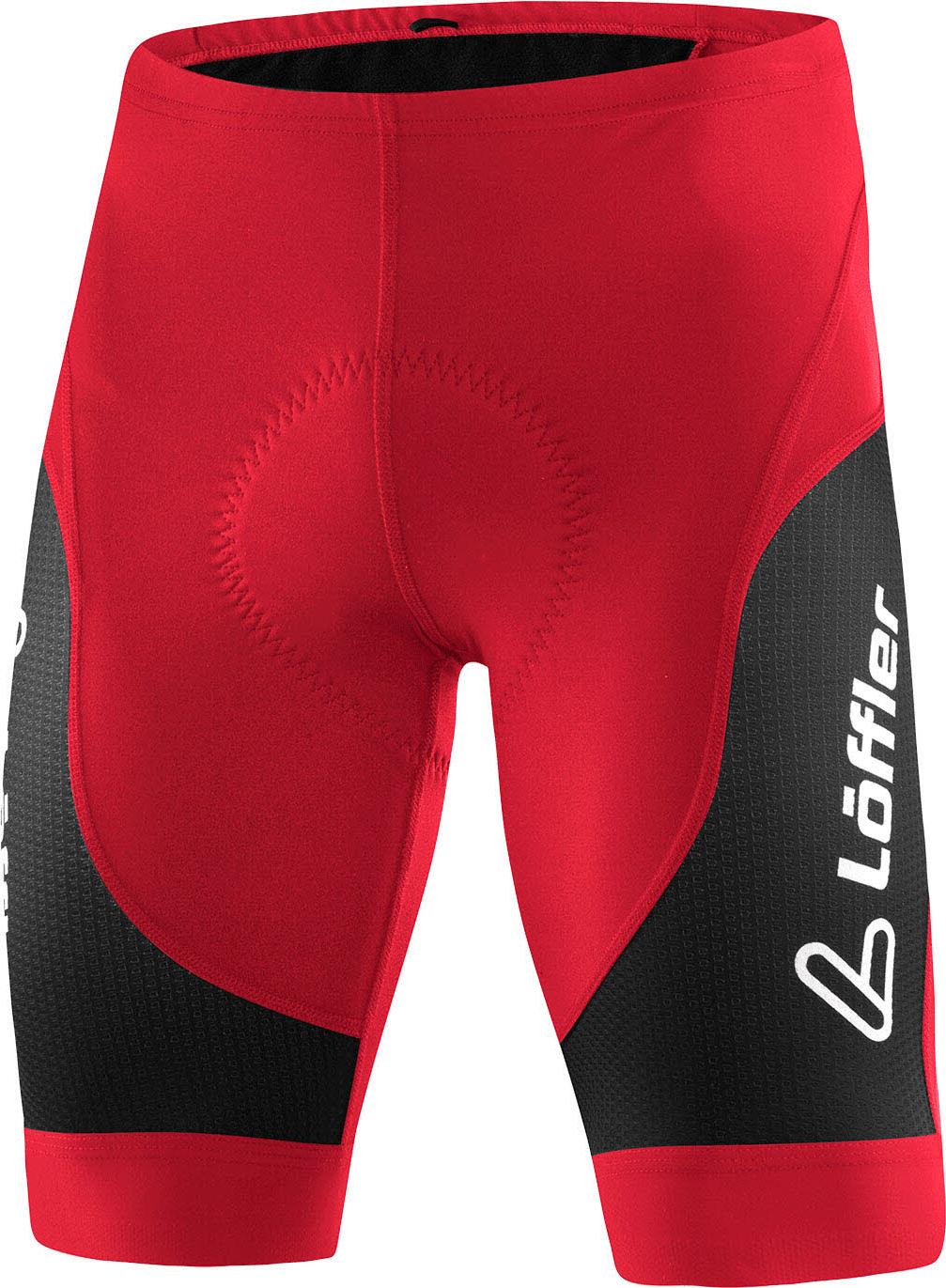 Löffler Radhose M Radhose Winner III Herren-Rot 2497-4646
