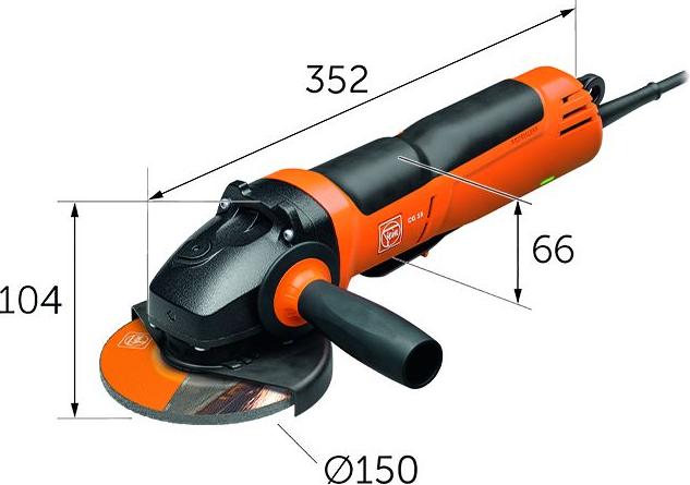FEIN Compact-Winkelschleifer Ø 150 mm / Winkelschleifer Typ CG 15-150 BLP 4435653