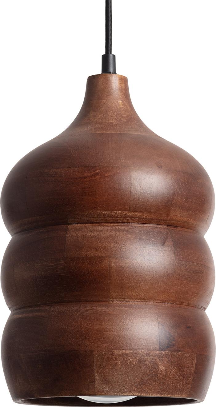 Pendelleuchte aus Holz Zeda Kanan I ILUZZIA Braun