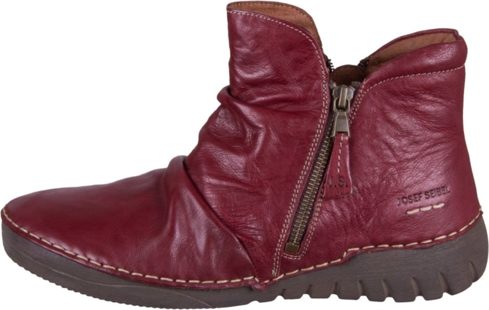Josef Seibel Obuv Felicia 06 Bordeaux Leder, 89206MI301410