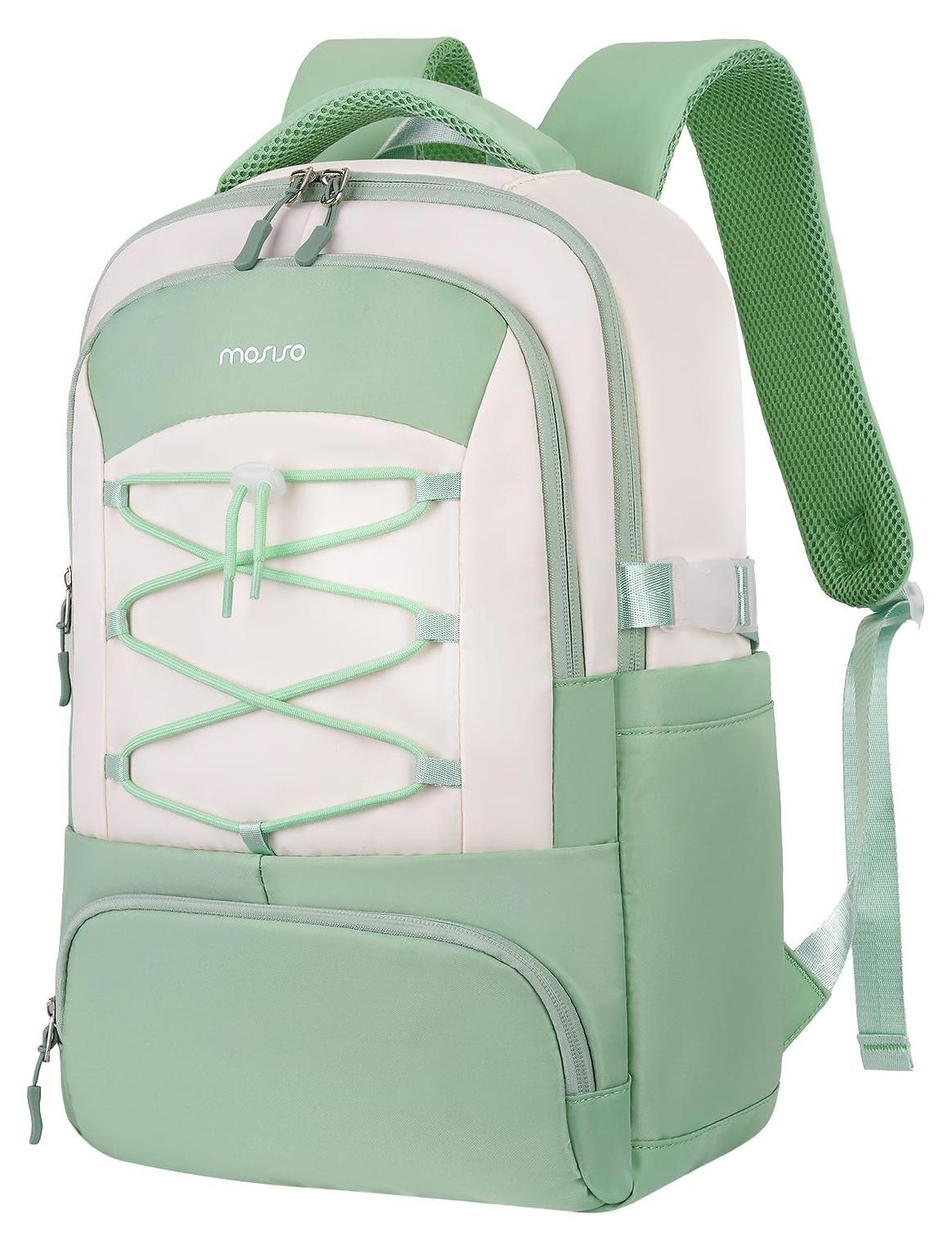 Merkloos Elzusha – Laptop-Rucksack für 15,6-Zoll-Laptops, leicht