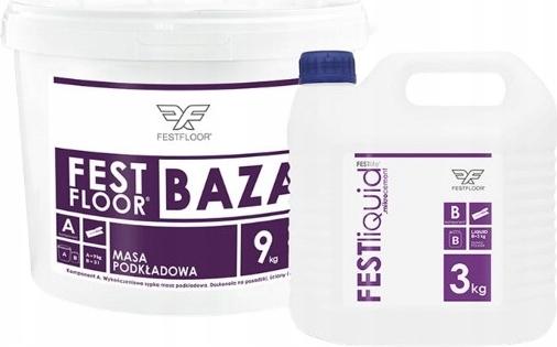 FESTFLOOR BAZA 9+3 kg - Mikrozementbasis - Zuschlagstoffgröße L