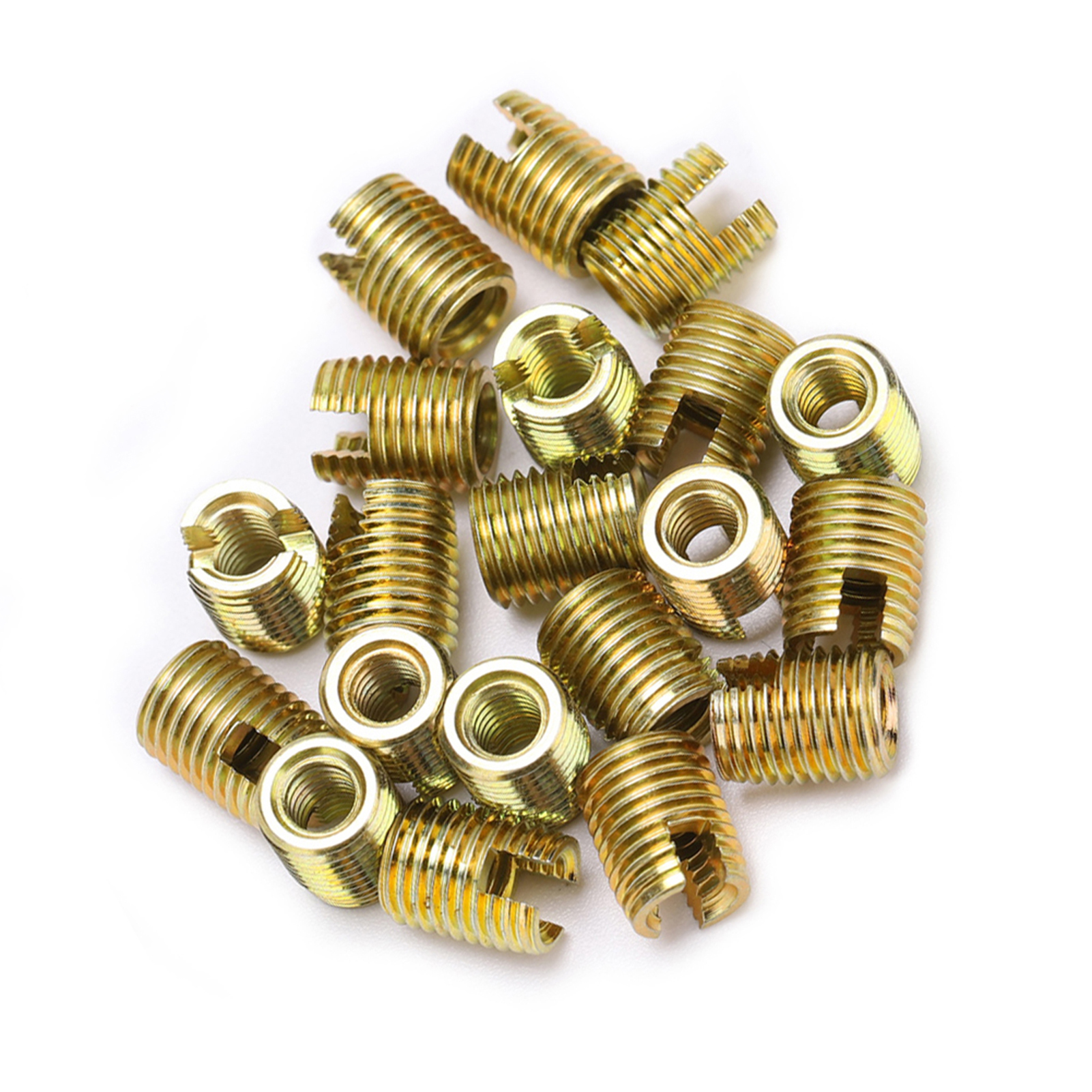 Cocosity Gewindeeinsatz,selbstschneidendes Gewinde,Gewindeeinsatz aus Edelstahl,Gewindereparatureinsatz,Schraubengewindeeinsatz