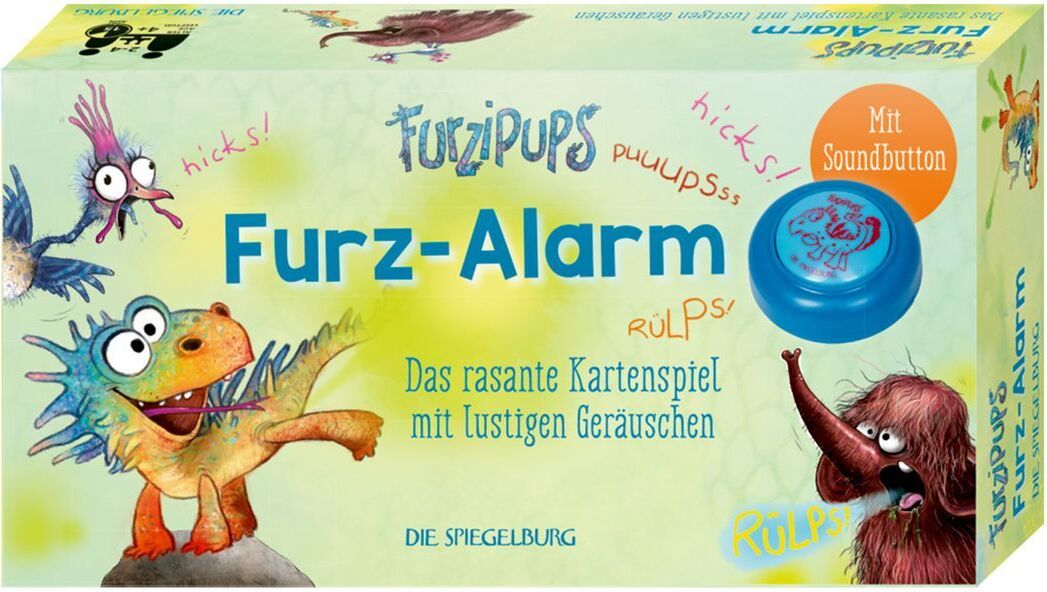 Furzipups|Die Spiegelburg Kartenspiel Furz-Alarm - Furzipups 18359
