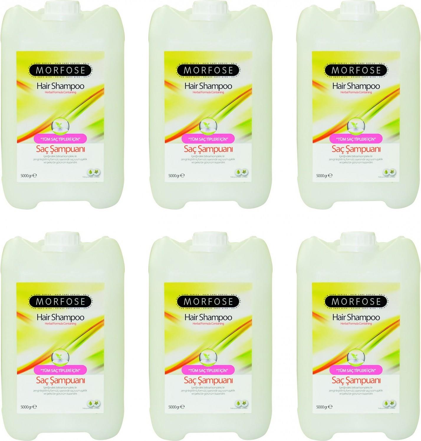 Morfose Haar Shampoo Herbal Formula 6x5000 ml