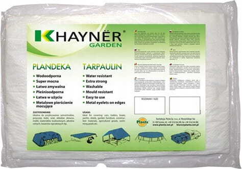 Planta Weiße Abdeckplane 2x3m Dauerhafter Schutz