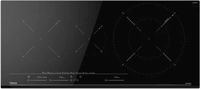 Teka Maestro Izc 93320 Mst Indukčná varná doska 90 cm 8 horákov čierna čierna jedna veľkosť